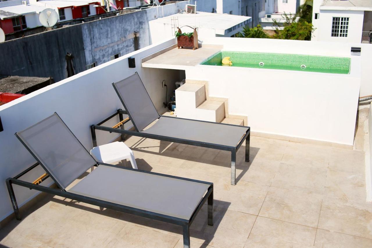 Habitacion, Jacuzzi Rooftop, Gran Wi-Fi Cancun Ngoại thất bức ảnh